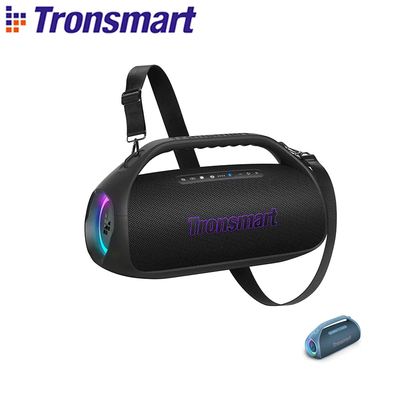 Tronsmart Bang 2 مكبر صوت بلوتوث 90 وات مع وضوح 2.1 قناة، وقت تشغيل 26 ساعة، صوت واضح 105 ديسيبل، مكبر صوت Snyc 100