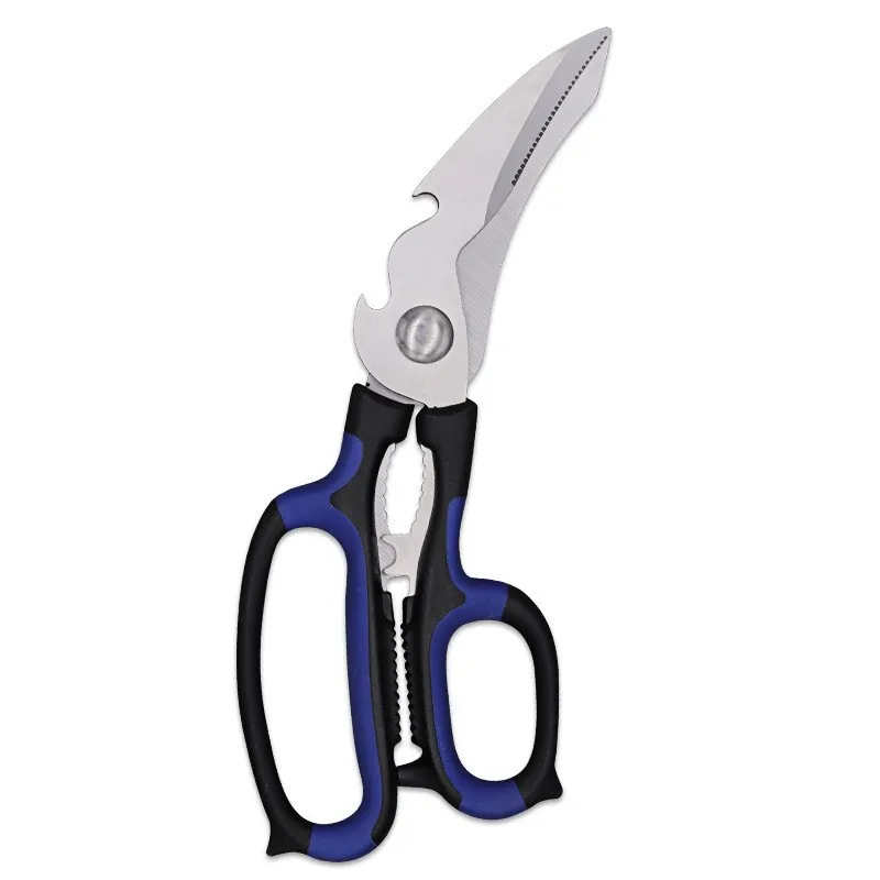 

Strong Chicken Bone Scissors with Walnut Nuts Multifunctional Kitchen Scissors Household Scissors