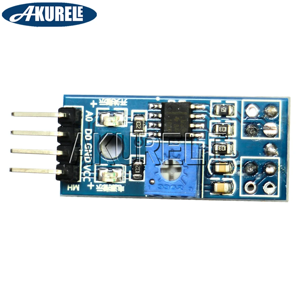 TCRT5000 Sensor Refletivo Infravermelho, Módulo Interruptor IR, Linha de Barreira Fotoelétrica Rastreamento, Módulo para Arduino Smart Car, DC3.3V-5V