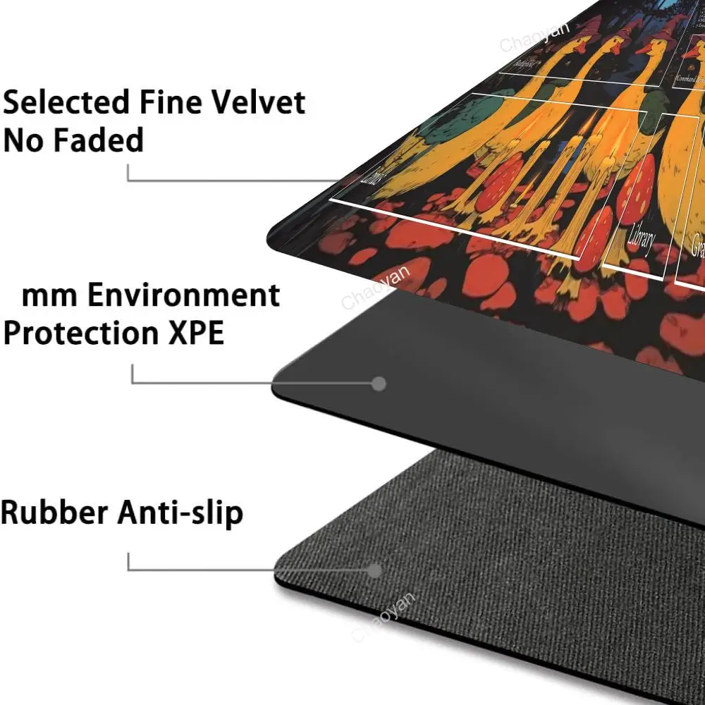 لوحة ماوس كبيرة، حصيرة لعب الألعاب، لوحة ماوس، بطاقة لعب، حصيرة لعب مبارزة، وسادات بطاقات المبتدئين، لوحة مكتب للألعاب