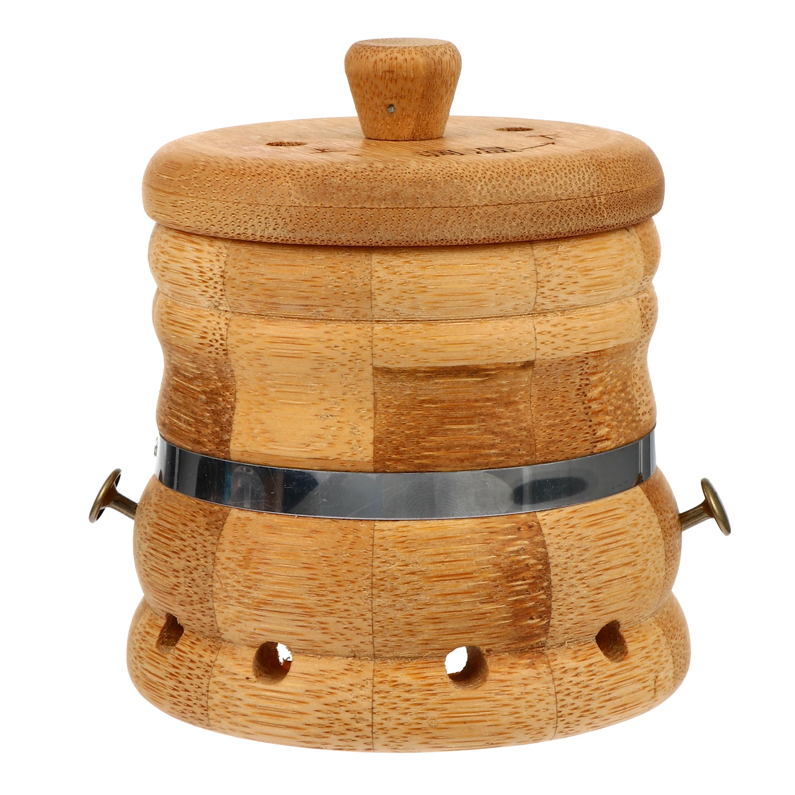 

1 set 1 Set Moxibustion Pot Bamboo Portable Body Care Fire Adjustable Anti Scald Moxa Can Fine Filter Gift Birthday Massage Tool