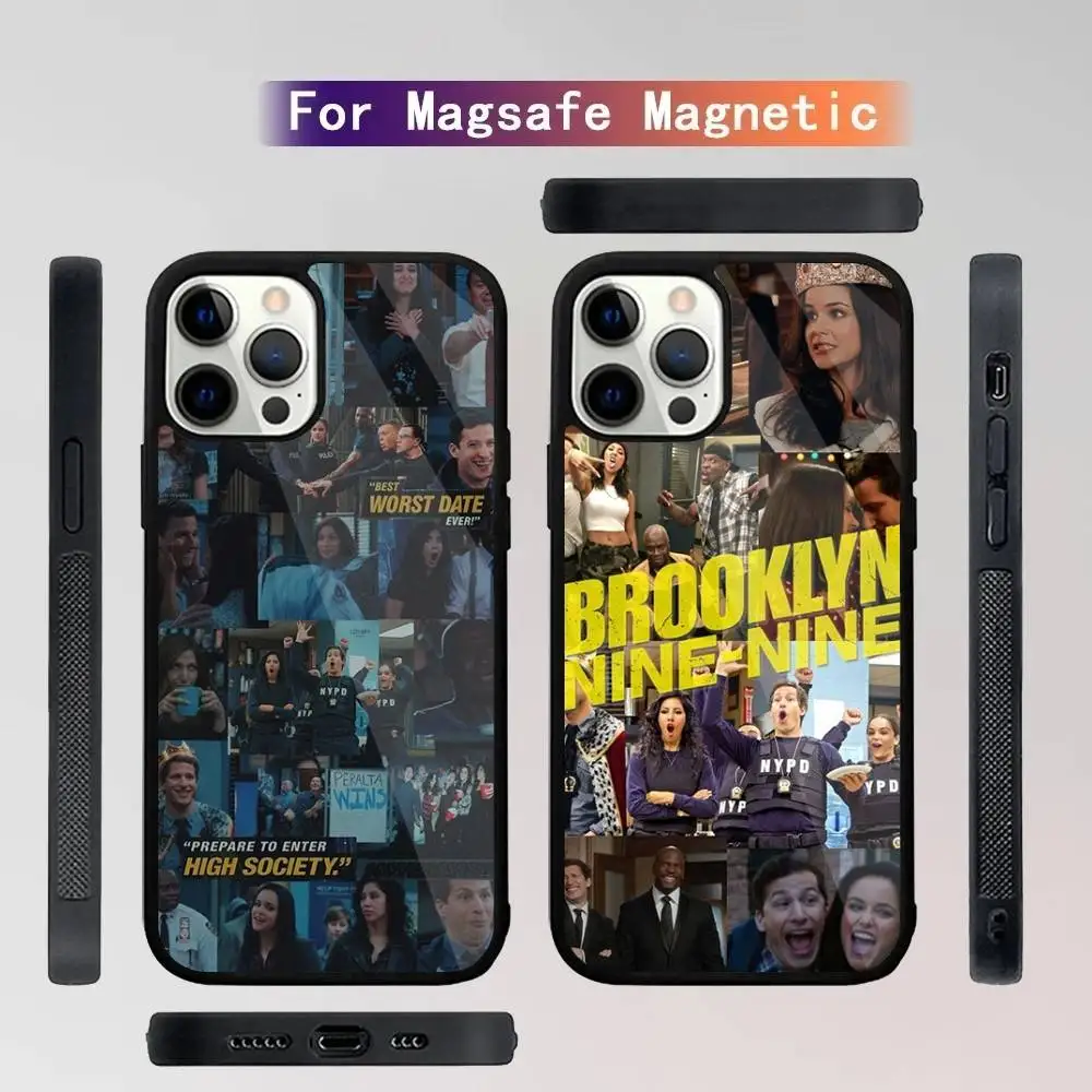 

B-Brooklyn Nine-Nine 99 Phone Case For iPhone 16,15,14,13,12,11,Plus,Pro,Max Mini Magsafe Magnetic Wireless Charging