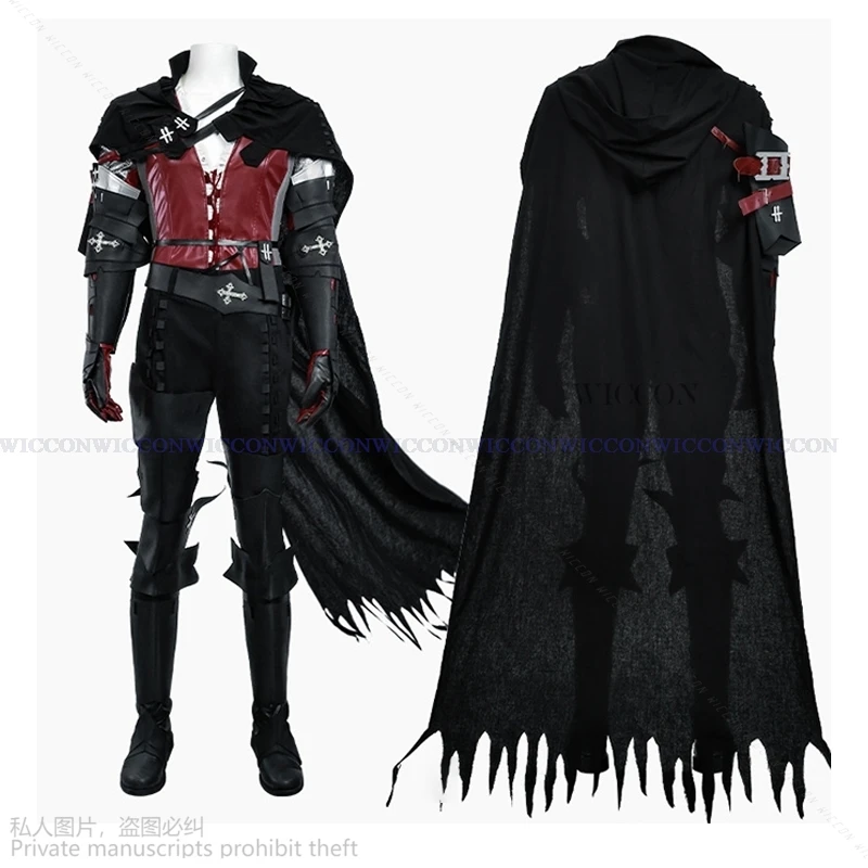 Anime Game Final Fantasy XVI Clive Rosfield Cosplay Costume FF16 Clive Cos Battle Suit Men Halloween Carnival Party Sexy Suit