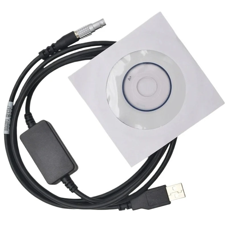 

GEV189 GEV267 GEV102 Transfer Cable for Total Station 5 Pin USB to Computer