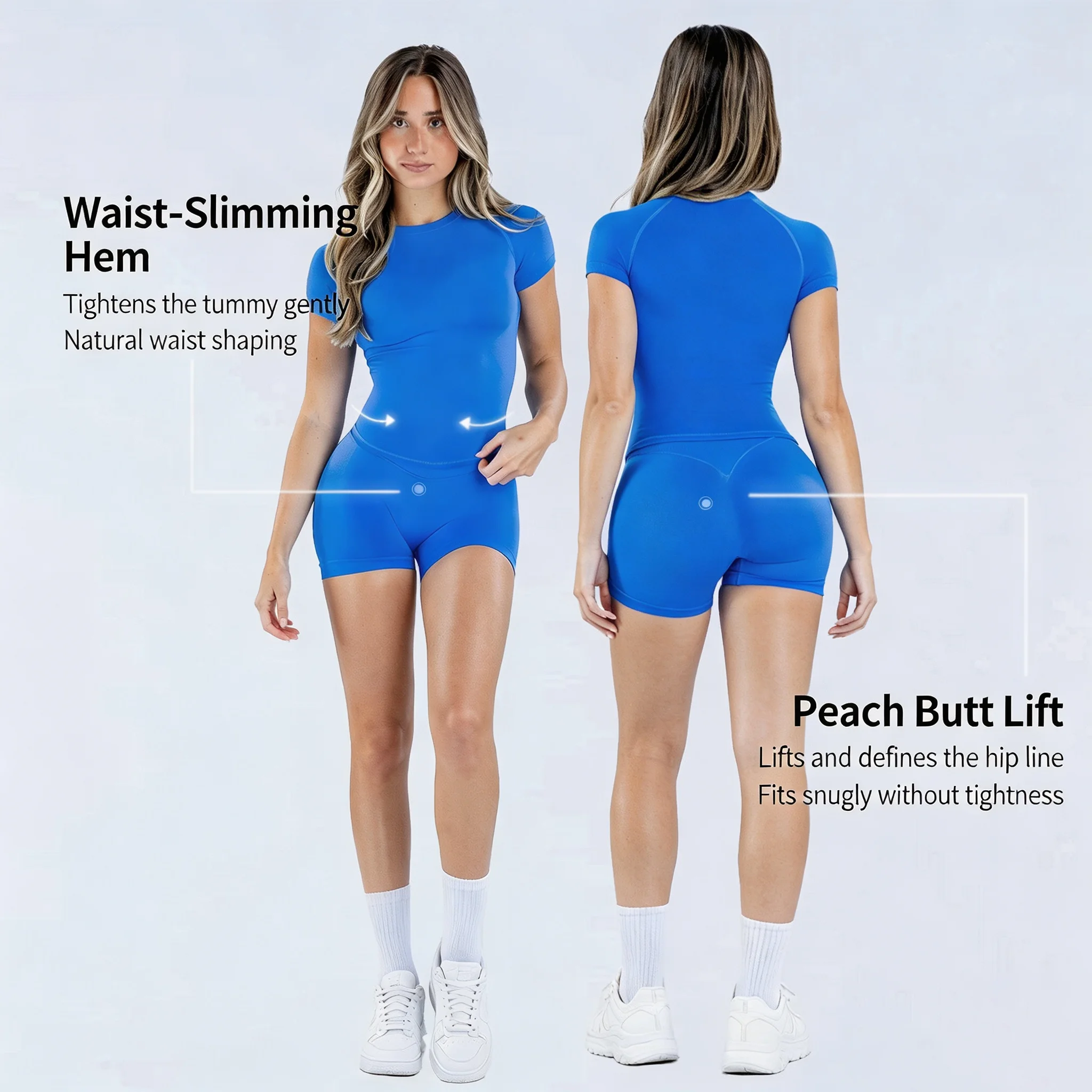 Ensemble de sport 2 pièces pou - Yoga Fitness Logo avis et prix