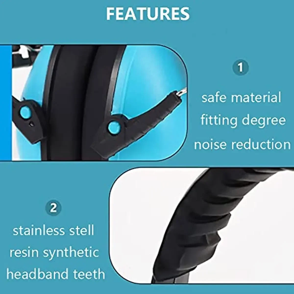 ARM NEXT Anti Noise Criança Earmuff Baby Ears Proteção Crianças Sleep Ear Maca Headphones Dormir Tampões