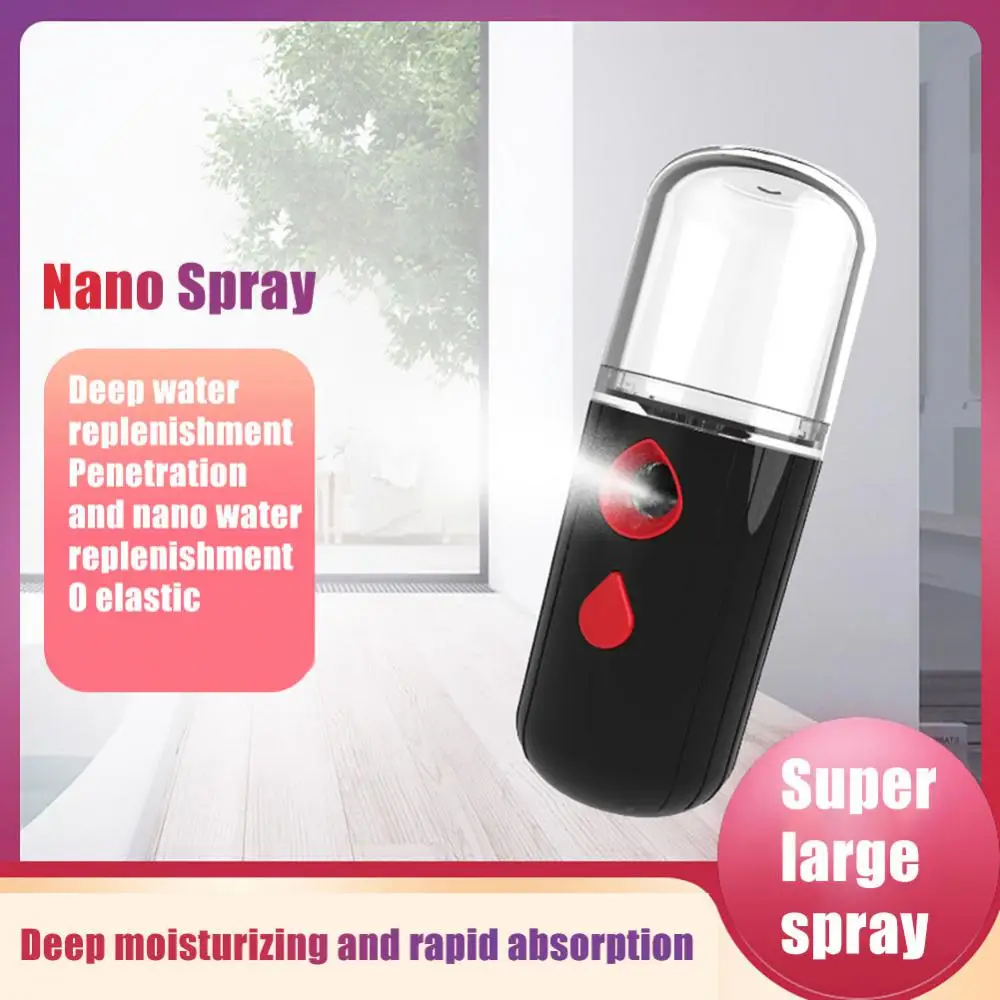 Steamer Mini Nano Spray portatile ufficio umidificatore pubblico USB ricaricabile viso idratante bellezza strumenti per la cura della pelle