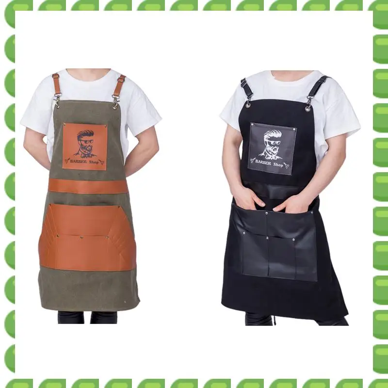 

A04V Парикмахерская накидка для стрижки волос Фартук Оксфорд Бога Парикмахерская карманная накидка для стрижки волос с окрашиванием Парикмахерская противообрастающая накидка