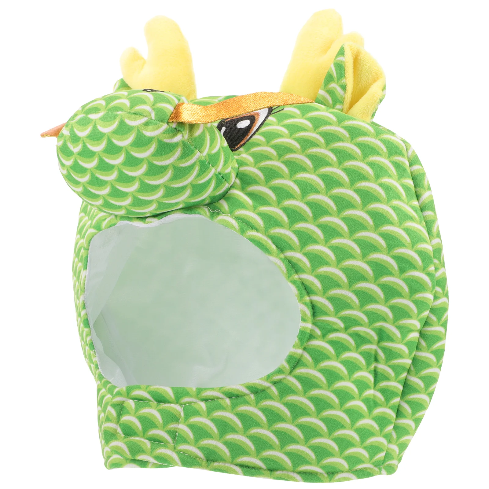 Chapeau de mascotte de Dragon mignon, matériau en Polyester doux, conception Unique pour fête, Festival, Cosplay, Photo, dessin animé, écriture pour adultes