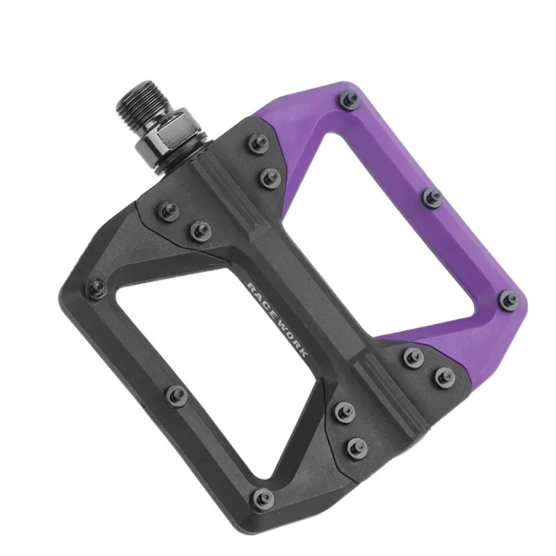 

Bicycle Flat Platform Pedals Ultralight Nylon Bike Pedal MTB Road BMX Pedals Cycling Seal Bearings Bicycle Accessories Parts