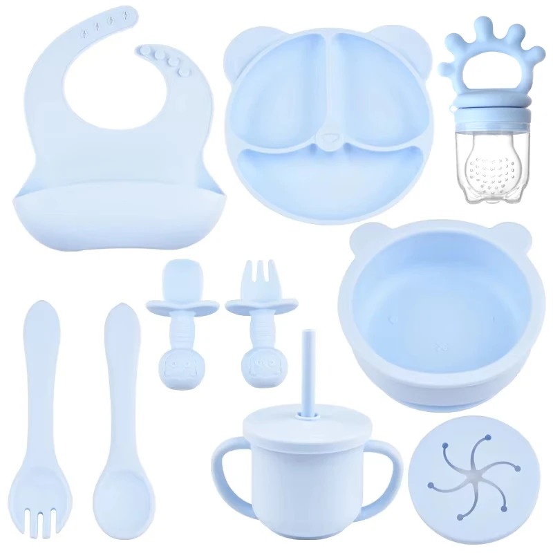9pcs Blue