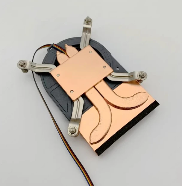 Ultra-thin copper tube all-in-one CPU cooler 1200 115X industrial computer HTPC turbo side blowing PWM fan