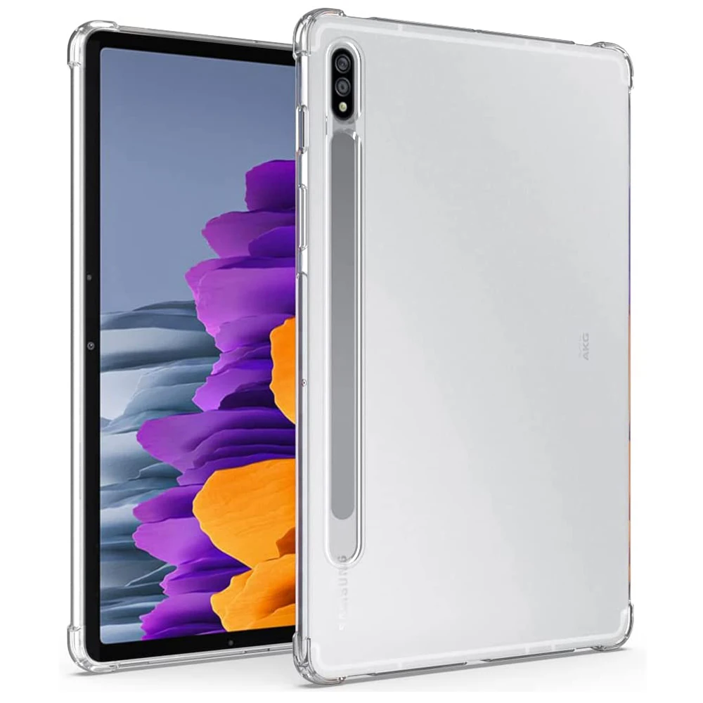 

Tablet Case For Samsung Galaxy Tab S6 S7 S8 11 inch S6 Lite 10.4 S5E A8 10.5 Soft Silicone Shell Back Cover