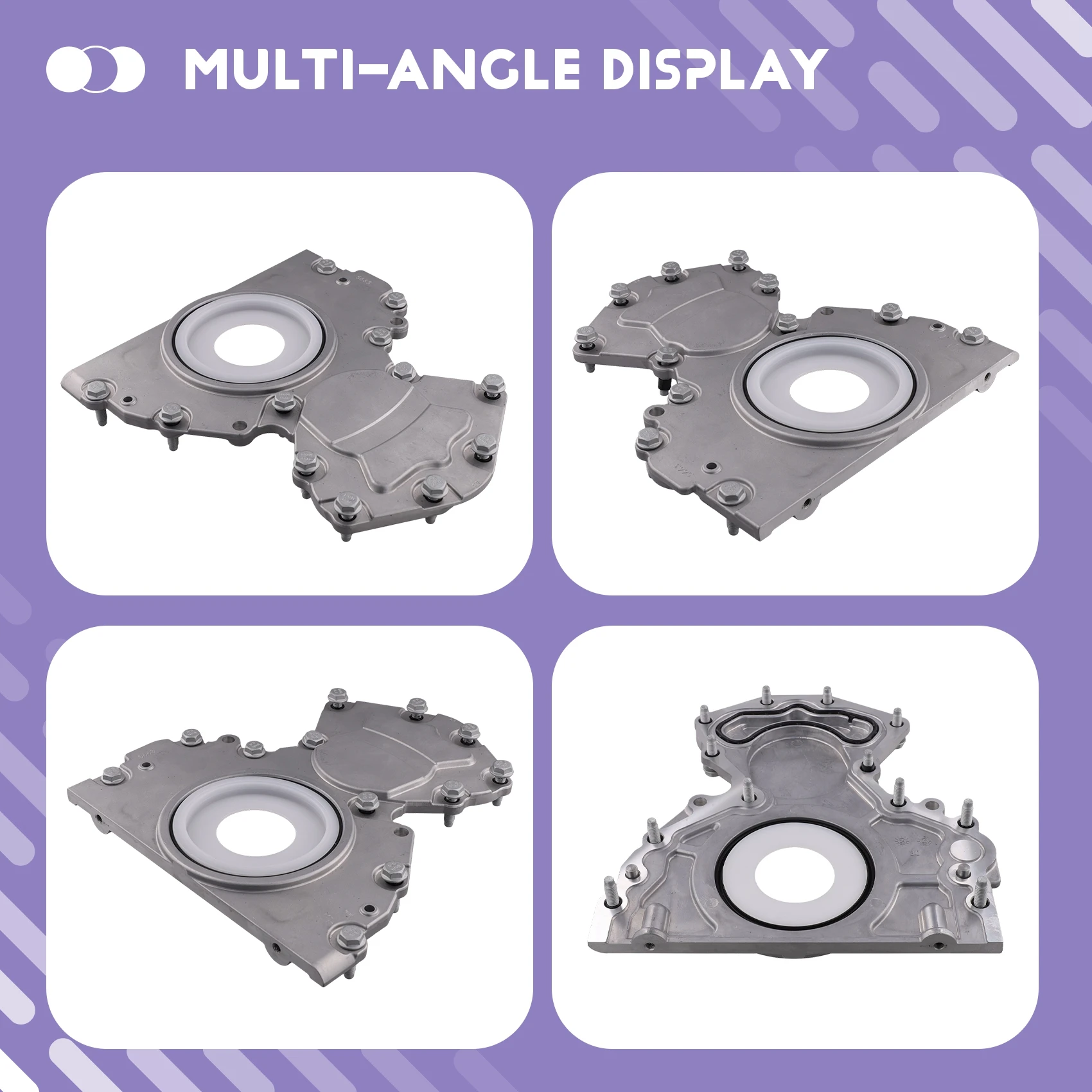 

X39A-Crankshaft Rear Main Seal Housing 12617790, 12693213, 12665077,12705663 For GMC 2014-2023
