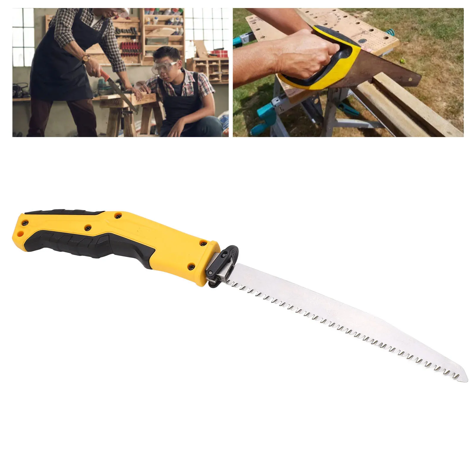 Reciprocating Saw Multifunctional Accurate Cutting Dry Wood Pruning Saw for Home Construction Sites Industry Long Blade Hand Saw