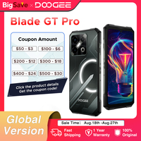 World Premiere DOOGEE Blade GT Pro 5G Rugged Phone LED Light Effect 12GB 512GB 10.5mm Ultra-thin 100MP AI Camera 5800mAh Battery