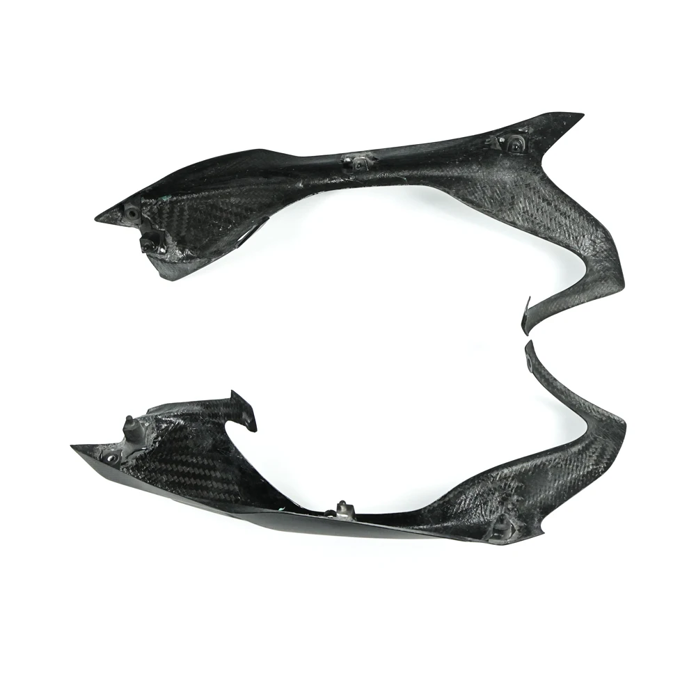 AISKA Pre-preg Autoclave 3K Dry Carbon Fiber Motorcycle Fairing Rear Seat Side Panels for Panigale V2 2025 2026+