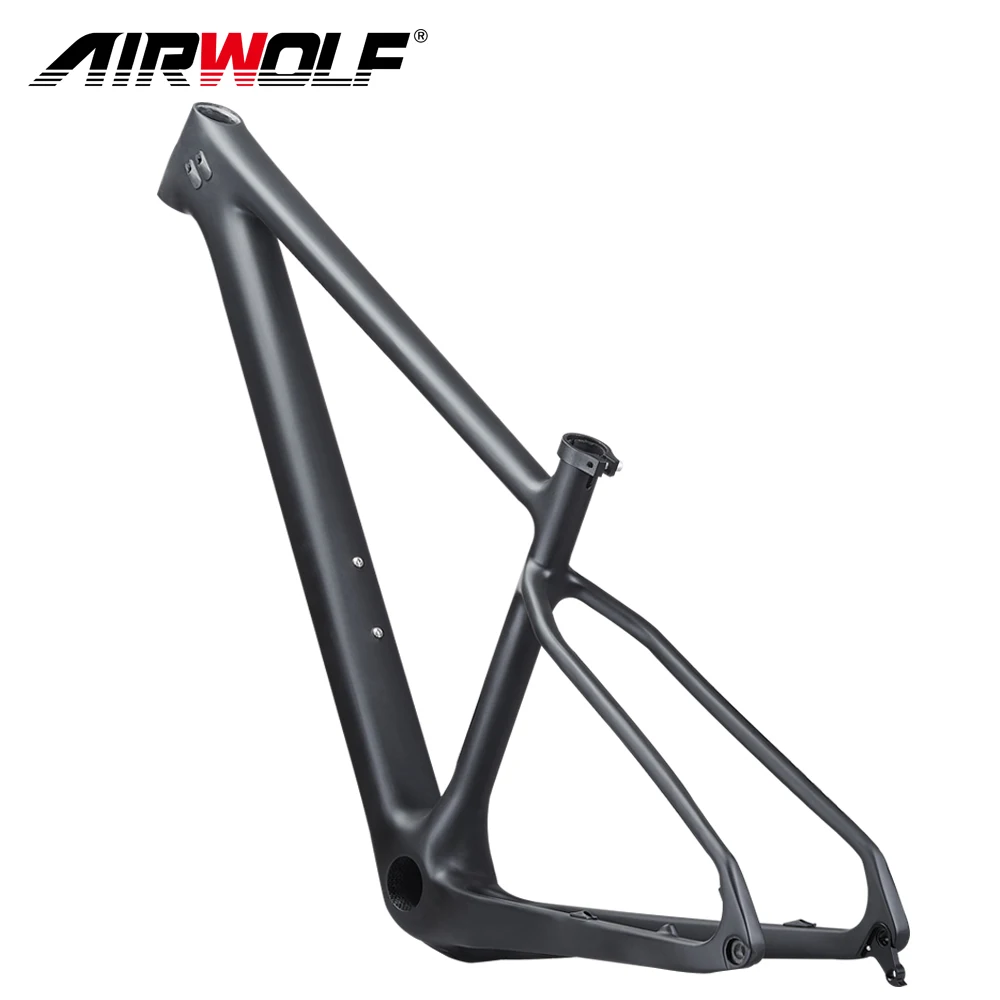 AIRWOLF 29er Carbon Mountain Bike Frame Boost 148mm MTB Carbon Bicycle Frame Disc Brake T1000 Carbon Fiber Frame 29