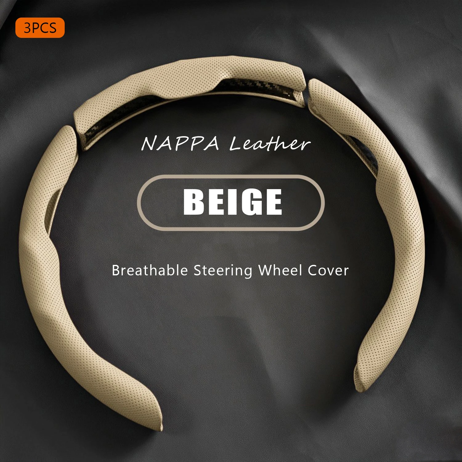 3-teiliges NAPPA-Lenkradbezug-Set für BYD Sealion 5 7 Seagull Dolphin ATTO 2 Seal U Auto-Innendekor-Styling-Ideen – Detail 13