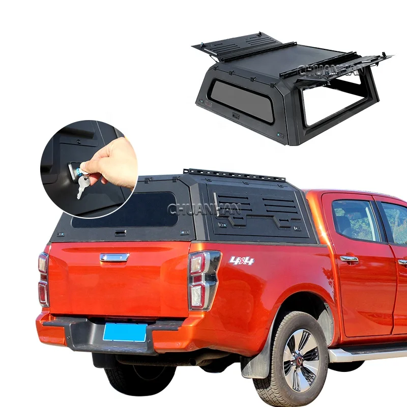 

pickup truck bed tonneau cover canopy topper hardtop for 2022 gmc 2500 Sierra