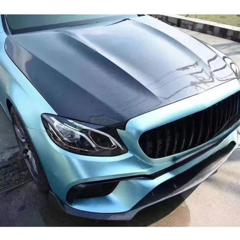 

Car Accessories Carbon Fiber Hood For 2016-2020 Mercedes E Class E53 W212 Style