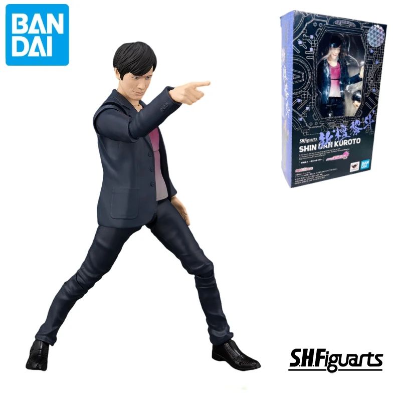 

Оригинальные фигурки S.H. Фигуртс SHF Tokusatsu SHIN DAN KUROTO, фигурки героев, коллекционные модели в подарок