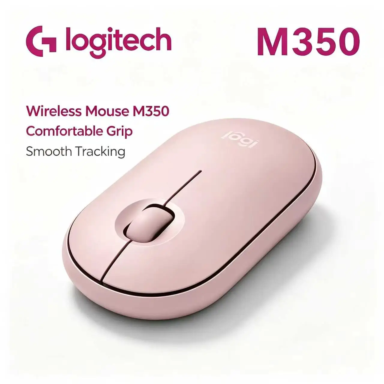 Logitech Pebble M350 Wireless Optical Mouse 1000 DPI Silent Scroll Portable Travel Mouse For Computer