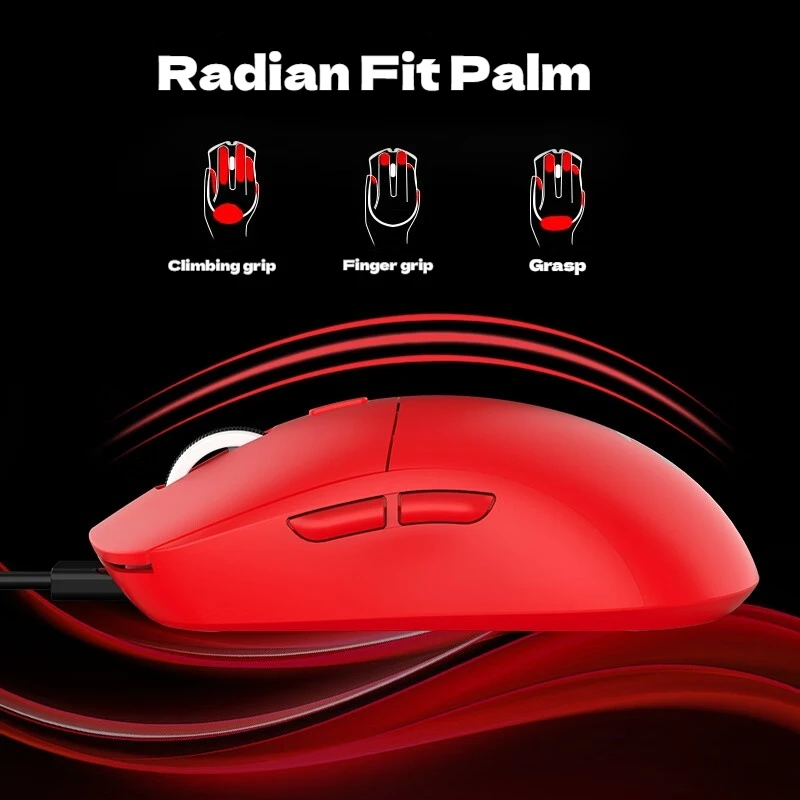 ZIDLI ZGM01 Gaming Mouse With 3389 Sensor Fast Response RGB Wired Mouse For Esports Consumers Electronic Games And Accessories