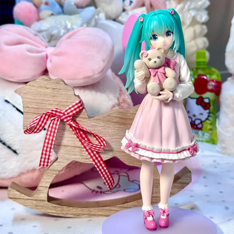 Genuine SEGA In Stock Hatsune Miku Conceptual Series Vol.3 Anime  Figure Model Collectible Toys Girls Room Ornament Kids Gift