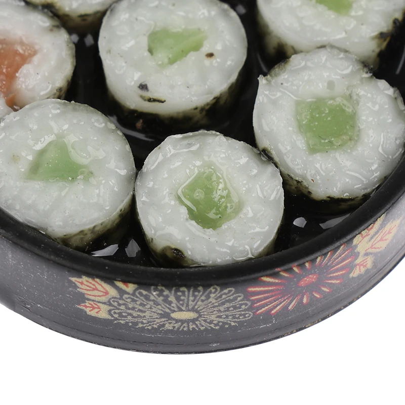 Poppenhuis miniatuur Japanse sushi rijst voor poppenhuis decor alsof eten