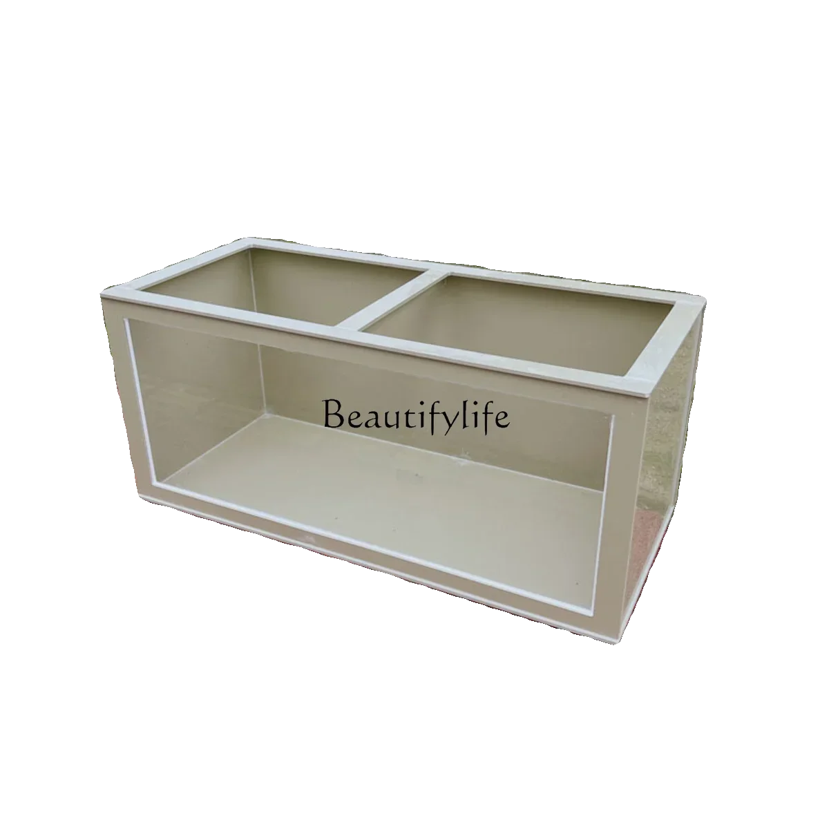 Super White Glass Koi Fish Pond Ecological Breeding Fish Box Balcony Outdoor