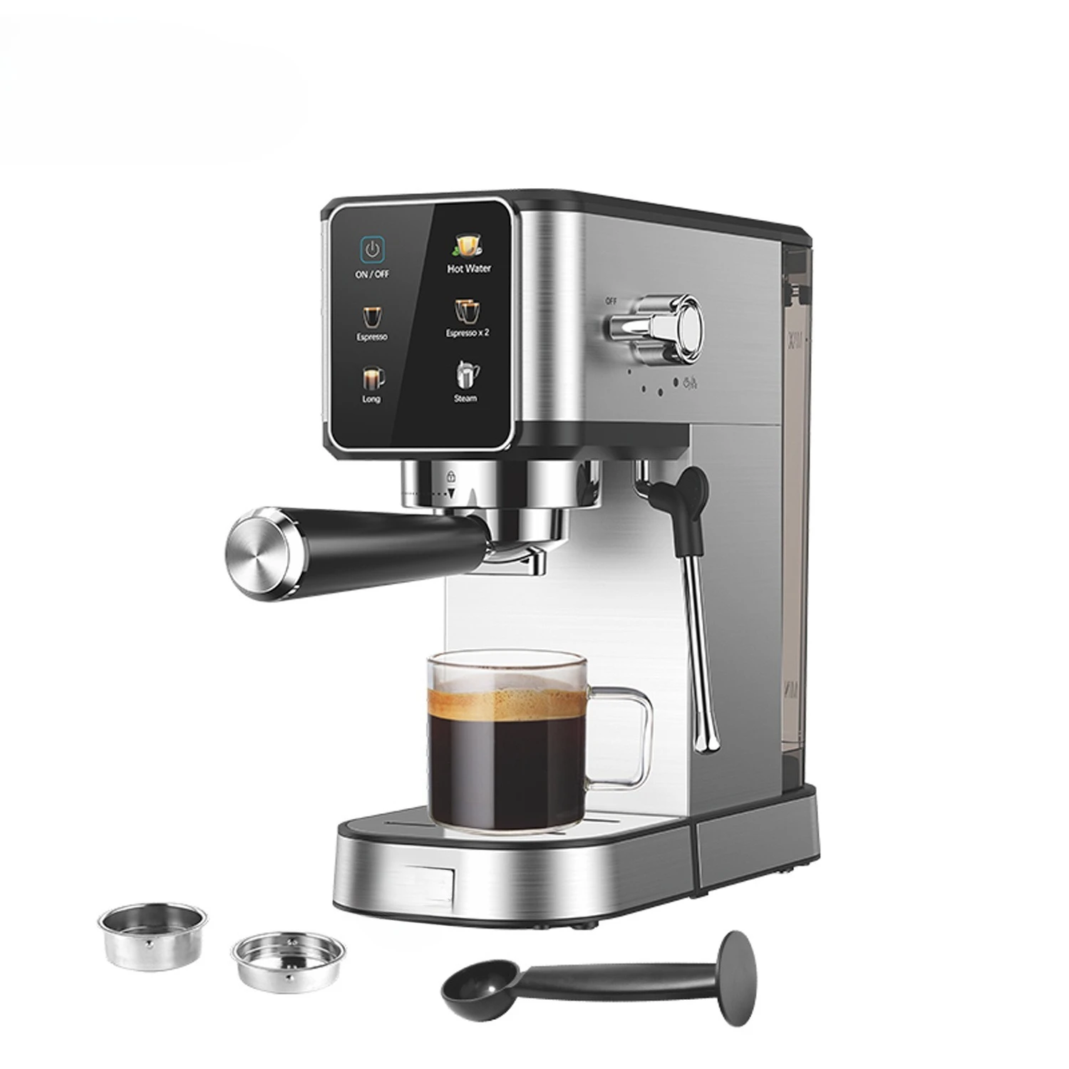 

Coffeemachine household small semi-automatic all-in-one machine high pressure extraction espresso steam coffee