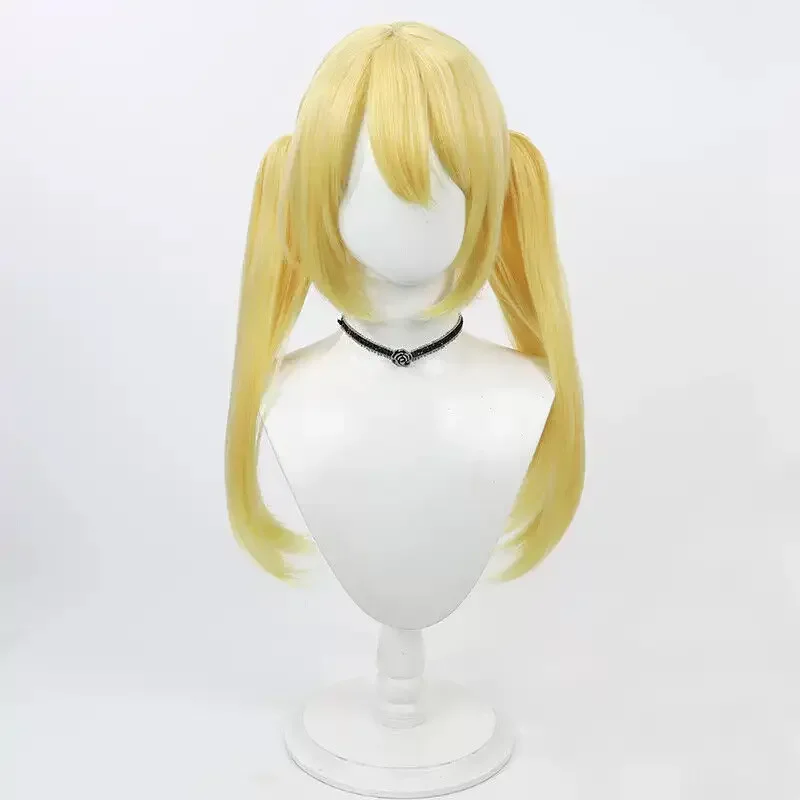 

Blue Archive Tanga Ibuki Cosplay Wig 55cm Long Blonde Ponytail Synthetic Hair