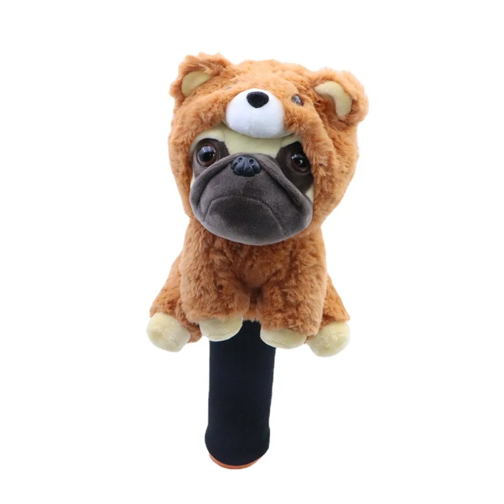 Plush Animal golf for Hybrid head cover golf club shar pei Style wood cover UT Wood CUTE GIFT Noverty