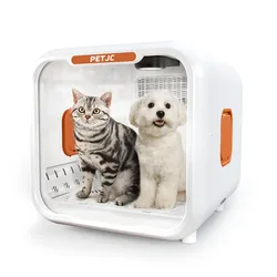 Automatic Pet Dryer Box for Cat Small Dogs,Ultra Quiet Dog Hair Dryer 71L Capacity with Smart Temperature Control and 360 Drying