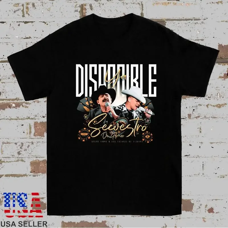 Grupo Firme Music Group On Tour 2024 T Shirt Full Size S 5Xl