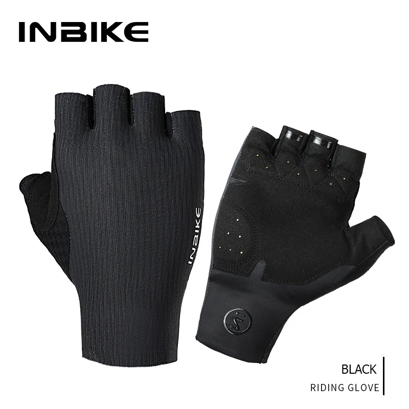 Inbike Fahrrad handschuhe Halb finger Rennrad Reit handschuhe Stoß dämpfung MTB profession elle Biker handschuhe für Fahrrad zubehör