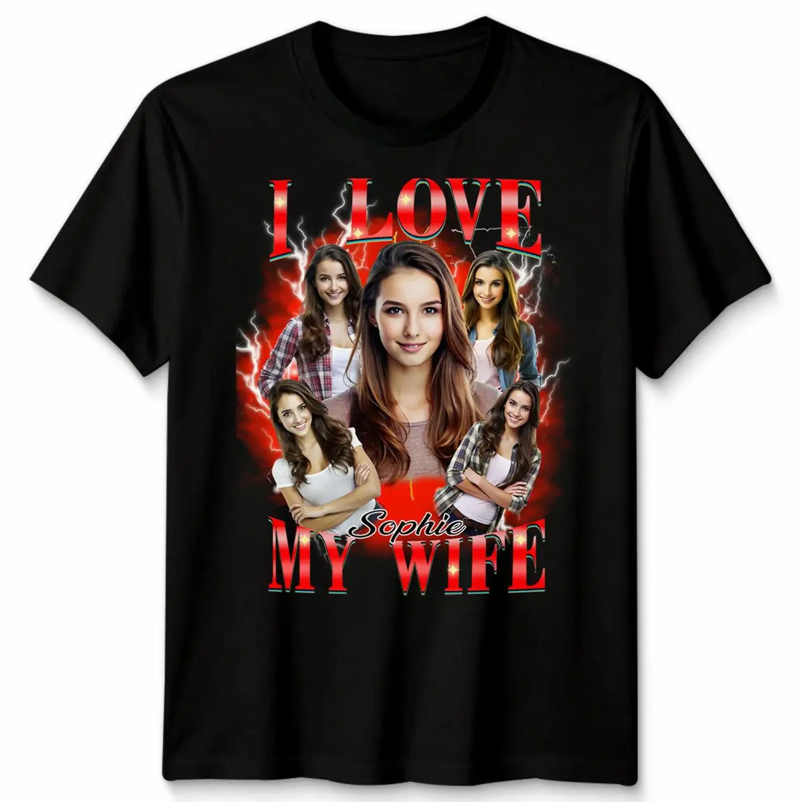 I Love My Wife Husband T Shirt Married Couple Anniversary Valentines Day Present Spouse Matching Apparel vintage Washed