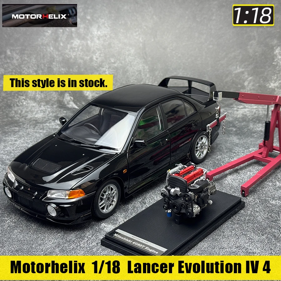 MOTORHELIX MH Diecast model 1:18 Mitsubishi Lancer Evolution IV 4