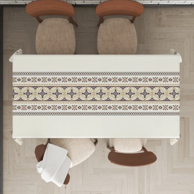 A Tablecloth Can Instantly Transform Your Dining Table into a 