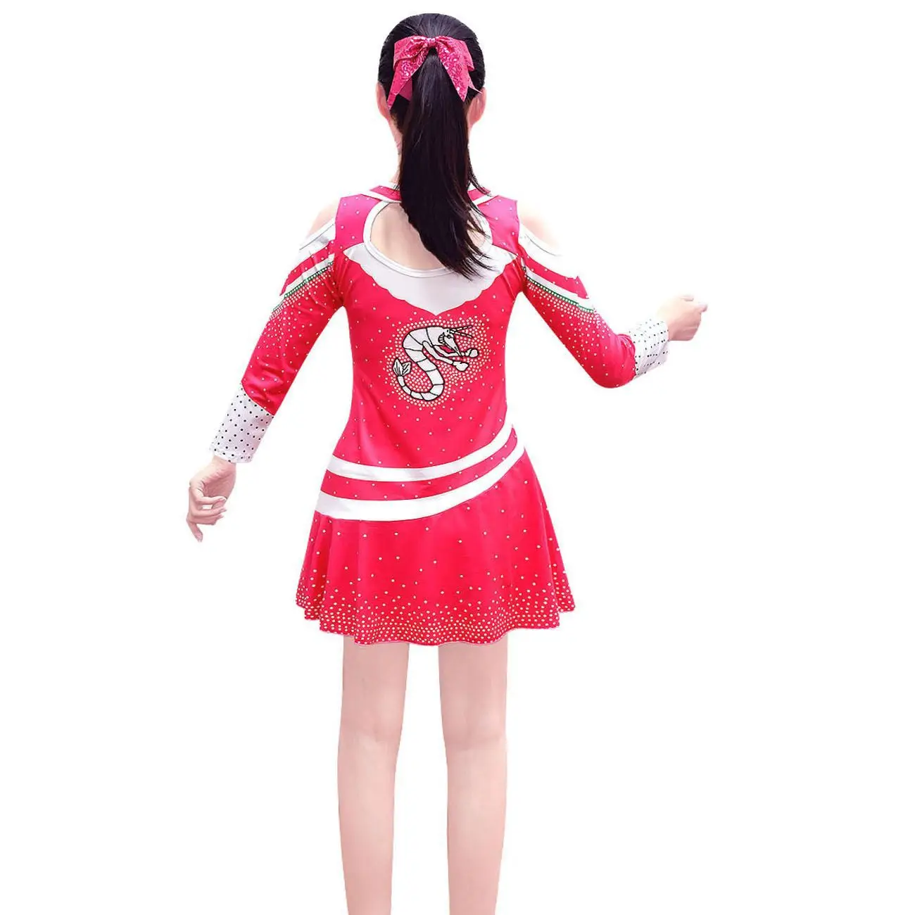 Disney Zombies 3 Addison Dresses Carnival Summer New Children Cheerleader Princess Dress Birthday Party Costume Kids Prom Gowns