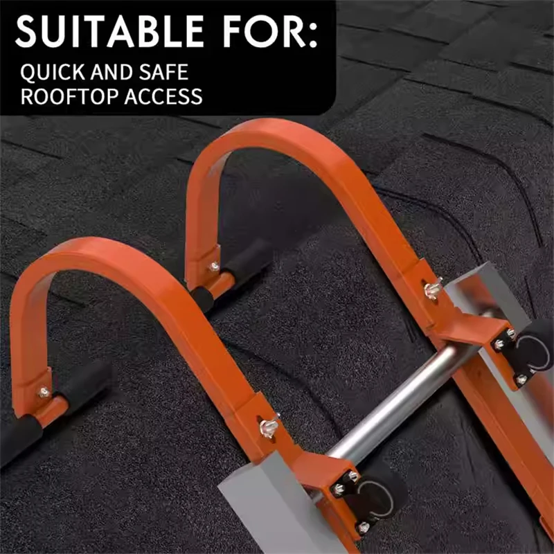 New Ladder Hook Stabilizer Retractable Wall Ladder Support Hook Roof Ladder Accessory Height Climbing Stabilization Devic