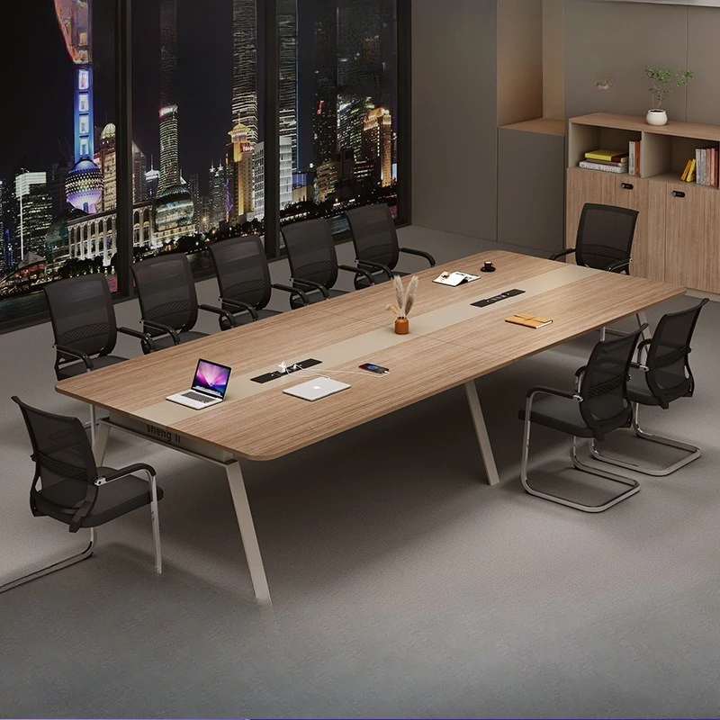 

Conference table, long table, large and small office furniture, negotiation table, training, office and chair combination,