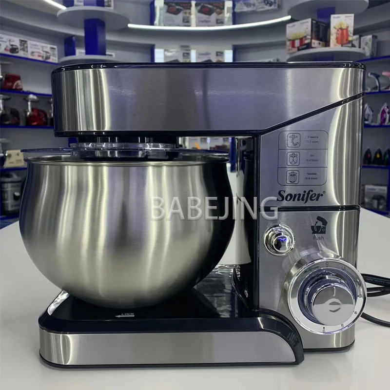 

Коммерческая машина шеф-повара BABEJING, бытовая маленькая полностью автоматическая взбивалка для яиц, многофункциональная машина для теста