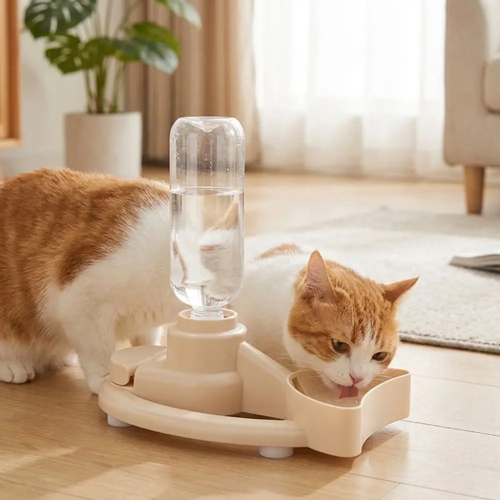 Large Capacity Cat Automatic Water Dispenser Silent Gravity Leak Proof Cat Drinking Machine Anti-Slip Splash-proof