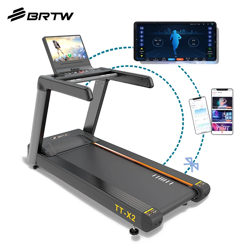 

Large Running Belt Electronic Commercial Treadmill with Led Keyboard Screen Best Price Treadmill