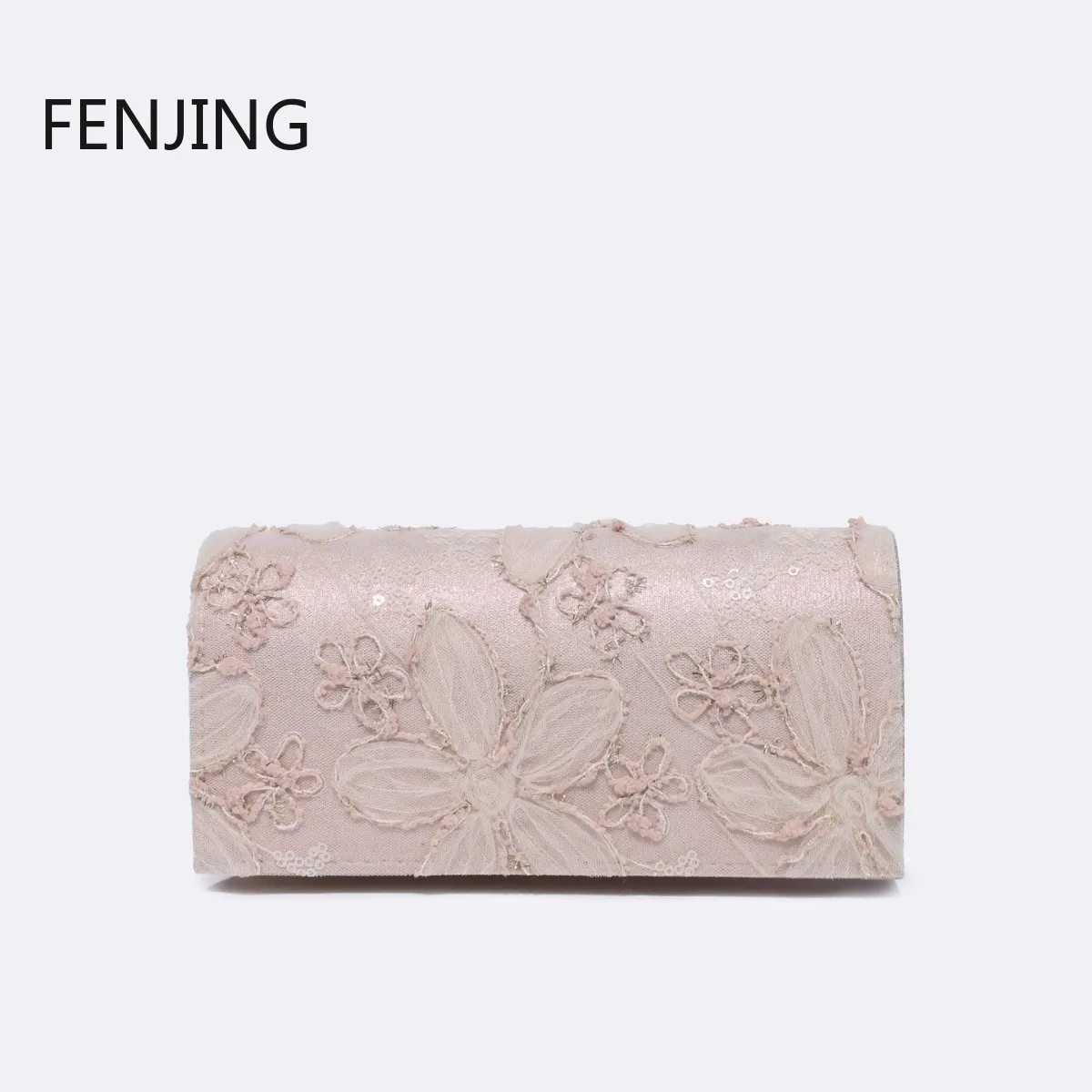 Elegant Retro Lace Embroidery Cheongsam Handbag 2026 Fashion Women Chain Crossbody Bag Evening Dinner Party Clutch Purse view 4
