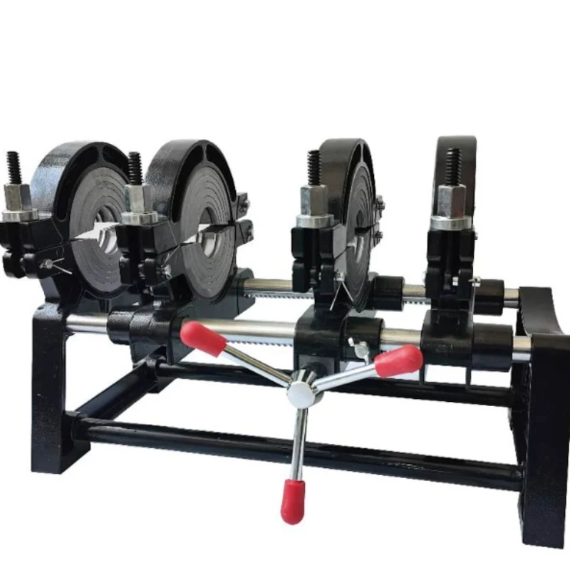 PE Pipe Butt Welding Machine Frame Hand Push Screw Hydraulic Welding Machine Frame