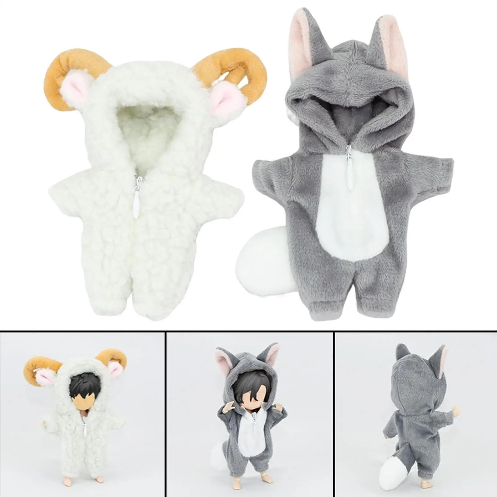 1:12 인형 의류 선물 코스튬, 사랑스러운 수제 봉제 인형 액세서리, Ob1 아기용