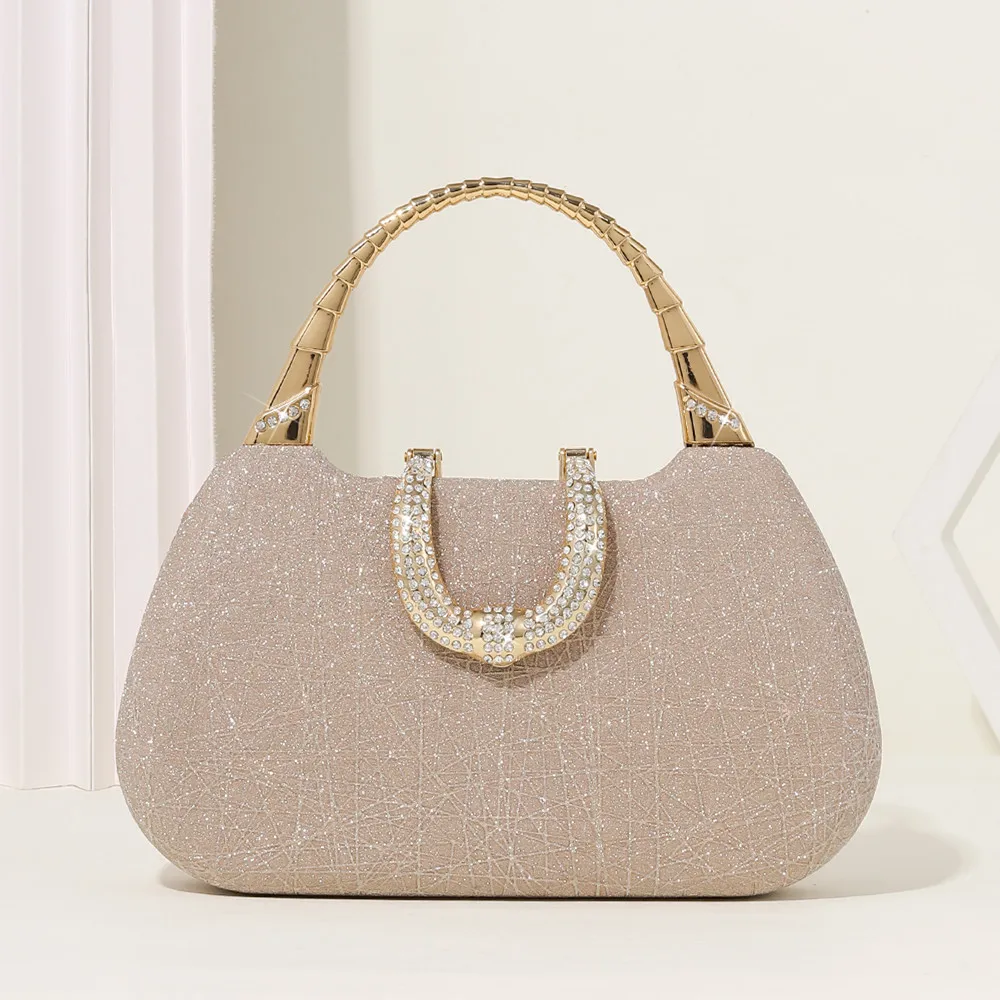 

Luxury Evening Bag Diamond Sequined Clutch Handbags 2025 Trend Designer High-end Texture Glitter Exquisite Shoulder Bags Wallet